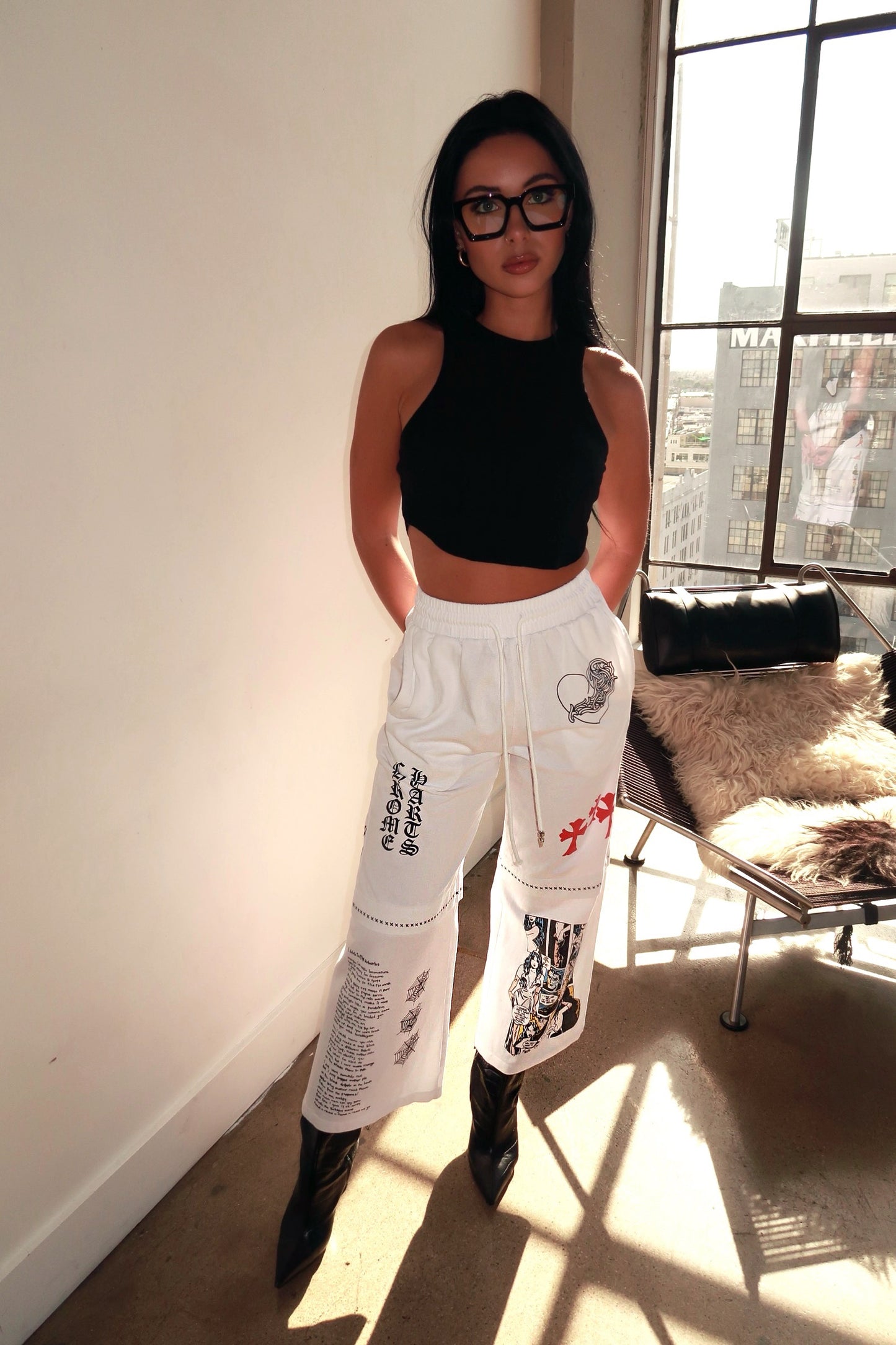 Chrome Hearts x Deadly Doll Sweatpants